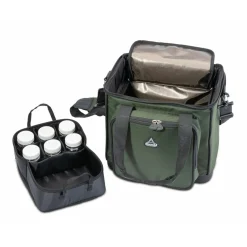 Anaconda Bait Organizer mit Kühlfach und 6 Gläser