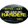 Black Cat Battle Cat Aufkleber 8 x 12 cm