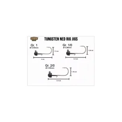 CAMO Tungsten Ned Rig Jig