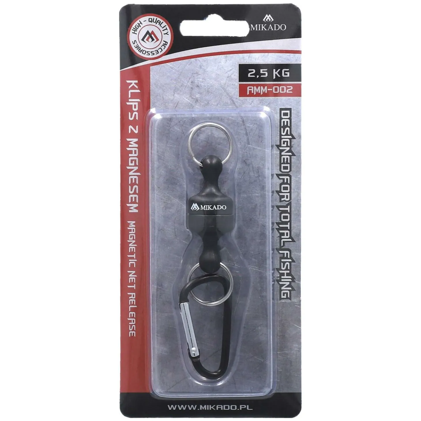 CLIP - MIT MAGNET FÜR KESCHER 2.5kg - 1 Stck.