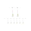 Daiwa GrandWave Rotbarsch-Vorfach 600 cm Circle-Hook weiss