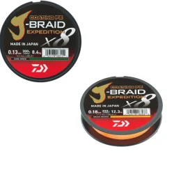 Daiwa J-Braid Expedition X8E Meterware