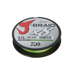 Daiwa J-Braid X8 Chartreuse 300m