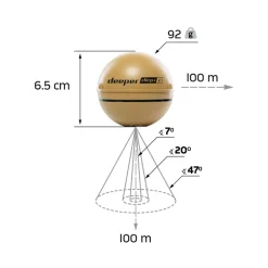 Deeper Smart Sonar Chirp + 2.0 Premium