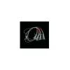 Dega Makrelen-Vorfach 4 Arme Rot/Silber