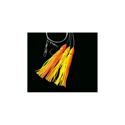 Dega Octopus-Vorfach 3 Arme Orange