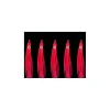 Dega Oktopus 12 cm 5 Stück Japan-rot