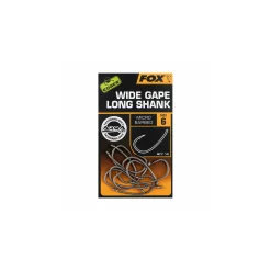 Fox Edges Supe Wide Gape Long Shank