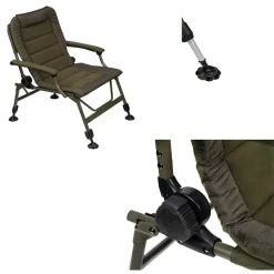 FOX Voyager Recliner Chair Karpfenstuhl