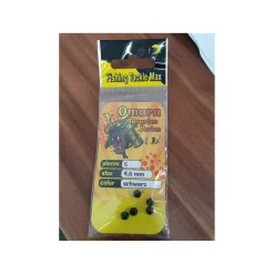 FTM Omura Tungsten Perle 3,8 mm geschlitzt