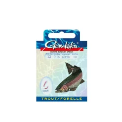 Gamakatsu Forellenhaken LS5330 Rot 60 cm
