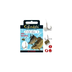 Gamakatsu gebundene Haken BKS-G-103 mit Baitband Gr. 12
