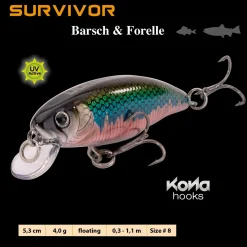 IC DOIYO Survivor Floating UV 53 mm