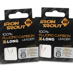 Iron Trout X-long Forellenhaken Fluorocarbon 3,60 m