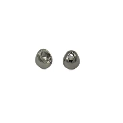 Jig-Off Tungstenperlen Schwarz Nickel