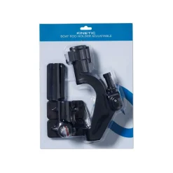 KINETIC BOAT ROD HOLDER ADJUSTABLE BLACK