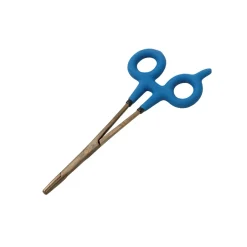 KINETIC CS FORCEPS STRAIGHT NOSE 6,5"/17CM BLUE/BLACK