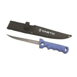 KINETIC FILLET KNIFE SOFT GRIP 7"/17CM 32CM BLUE/BLACK