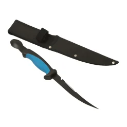 KINETIC KNIFE W/ROE SPOON 6,5"/16CM 33,5CM BLACK/BLUE