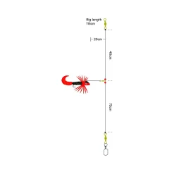 Kinetic Sabiki Wiggle Twister UV