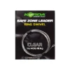 Korda Dark Matter Ring Swivel Leader - Clear