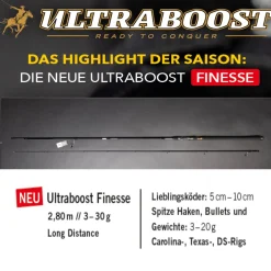 Lieblingsköder Bullseye ULTRABOOST Finesse New 2024 2,80 m WFG. 3 - 30 g