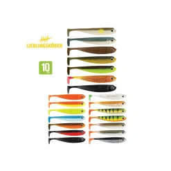 Lieblingsköder Gummifisch-Mixpaket 10 cm 7 Stück