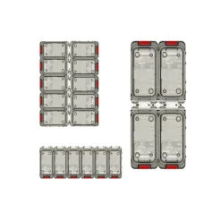 Magnetische Zauberwürfel-Box wasserdicht