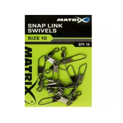 Matrix Snap Link Swivels Gr. 12 10 Stück