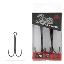 Mikado Jaws Double Hook offener Schenkel Gr. 2/0 5 Stück