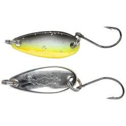 Mikado Trout Spoon 2,4 cm 2,5 g gelb-silber-glitter