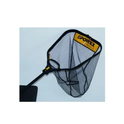 Sportex Alu Kescher gummiert 60x50 cm Raubfischkescher