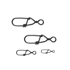 Spro Matt Black Snagless Snap