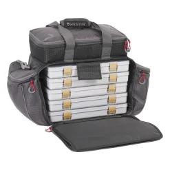 W4 MASTER LURE BAG 5 BOXES OS TITANIUM BLACK