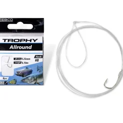 Zebco Trophy Allround Vorfachhaken Silber 70cm
