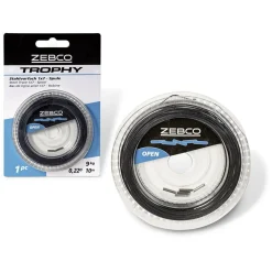 Zebco Trophy Stahlvorfach Spule 1x7 10m