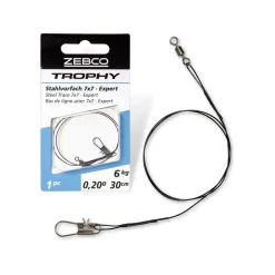 Zebco Trophy Stahlvorfach Expert 7x7 Spinvorfach 1 Stück